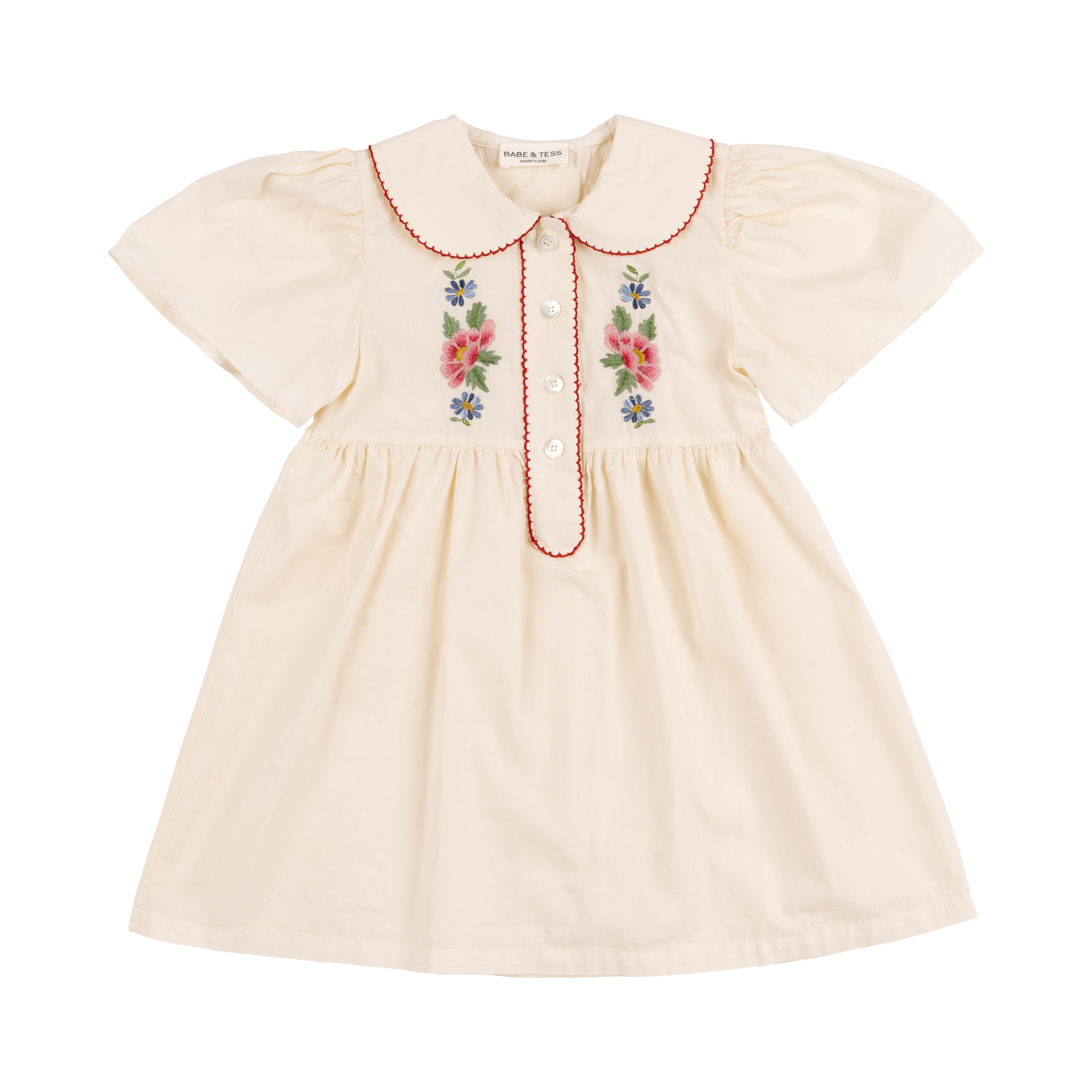Babe And Tess Geraldine Mini Dress flamingobabychild Babe And Tess Geraldine Mini Dress flamingobabychild