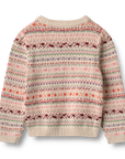 Wheat Jacquard Olga Sweater