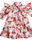 Mode Avant Paris Hot Pink Print Dress