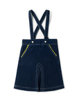 Birnham On The Sea Indigo Suspender Jumper