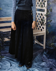 Hev And Bloom Black Skirt With Buckles