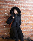 Ellabee Black Fox Fur Premium Bomber