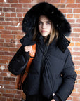 Ellabee Black Fox Fur Premium Bomber