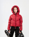 Ellabee Emma Red Down Bomber