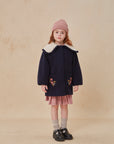 Cera Una Volta Navy Nancy Coat