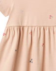 Wheat Anna Rose Flowers Dress