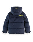 Scotch And Soda Hooded Puffer Jacket