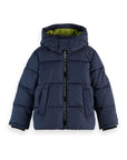 Scotch And Soda Hooded Puffer Jacket