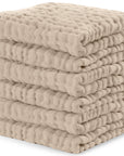 Comfy Cubs 6 Pack Muslin Wash Clothes