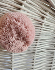 Handmade Wicker 4 Wheel Basket