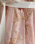 Petite Amalie Blush Orchid Linen Gown