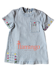 Limited Edition Denim Snap Dress