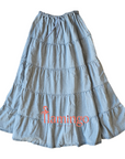 Clubhouse Denim Tiered Skirt