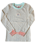 Clubhouse Teen Heather Grey High Waves Tee