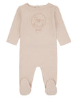Noggi Pink Rocking Horse Footie Set
