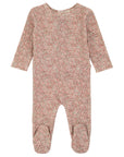 Noggi Girls Floral Print Footie
