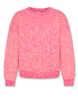 AO76 Fluo Teen Pink Wanda C-Neck Sweatshirt