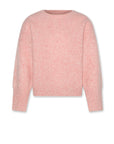 AO76 Fluo Teen Light Rosa Brand C-Neck Sweatshirt