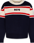 Ao76 Classic Navy Elly Crew Neck