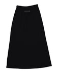 Elements Black Maxi Sweat Skirt