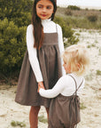 Calla Lili Girl Tweed Romper With Top