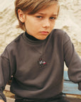 Calla Lili Grey Sweatshirt