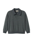 MarMar Copenhagen Forest Stripe Polo Sweatshirt