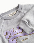 MarMar Copenhagen Lavender Logo Baby Sweatshirt