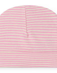 MarMar Copenhagen Pink Stripe Footie + Hat