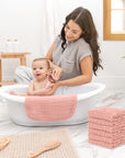 Comfy Cubs 6 Pack Muslin Wash Clothes