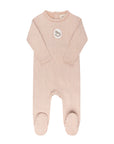 Aurora Rocking Horse Pink Footie