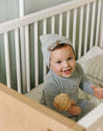 Ely's And Co Velour Stripe Footie Set