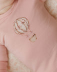 Aurora Hot Air Balloon Pink Footie