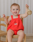 Mini P Tab Girl Romper