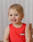 Mini P Tab Boy Romper
