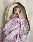Little Threads Muslin Swaddle Blanket