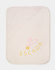 Escada Gold Logo Baby Blanket