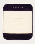 Escada Dark Navy Baby Blanket
