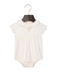 Escada White Baby Girl Romper