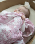 Little Threads Muslin Swaddle Blanket