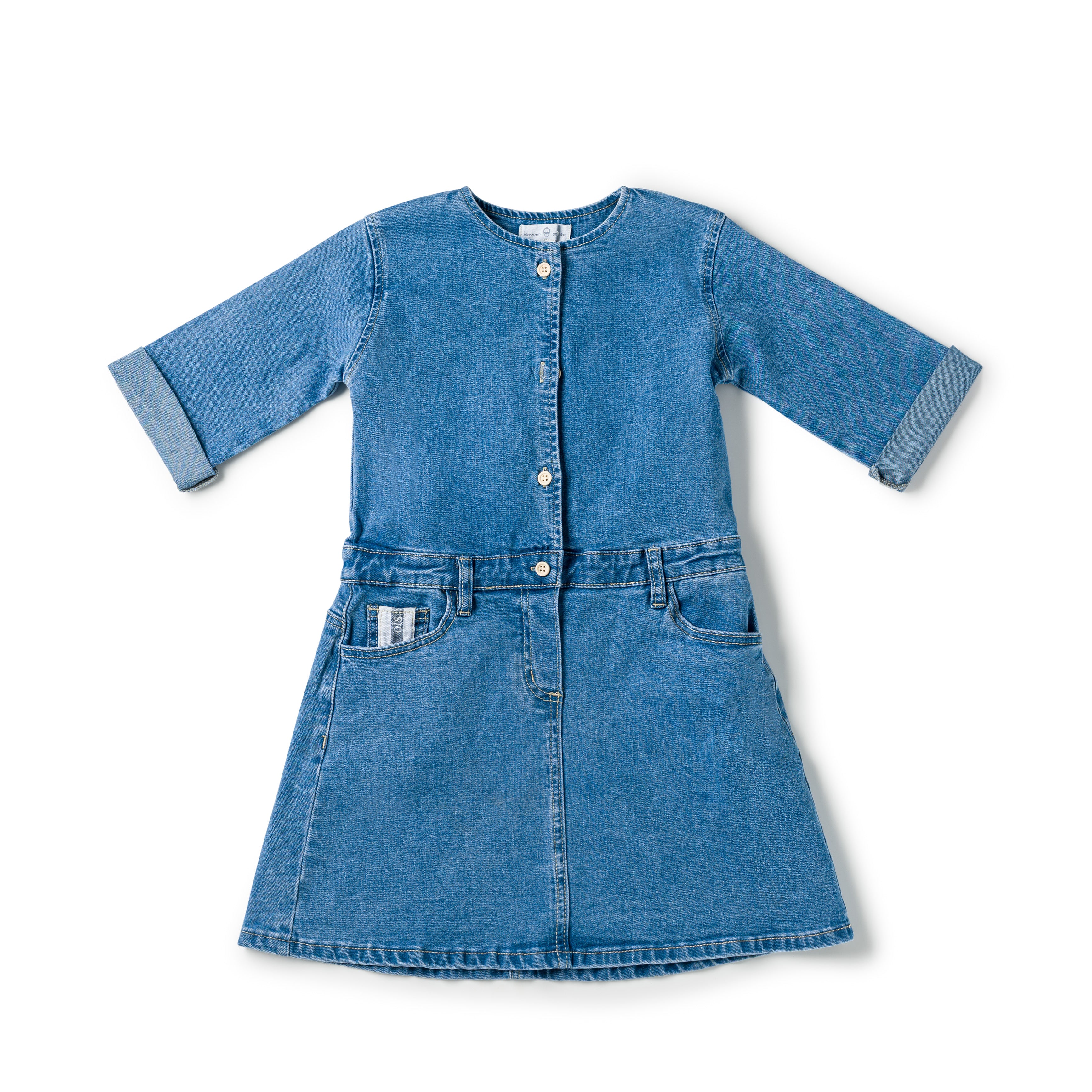 Birnham On The Sea Cargo Denim Dress 3y