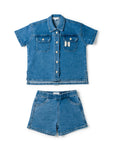 Birnham On The Sea Boys Denim Set
