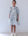 Steph Garden Print Voile Dress