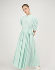 Zaikamoya Mint Natalia Skirt Set