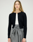 Zaikamoya Black Chantelle Cardigan