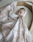 Little Threads Muslin Swaddle Blanket