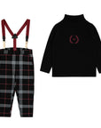Miss Mini Boy Embroidered Duo Shabbos Set