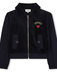 Sonia Rykiel Pre-teen Navy Zip Up