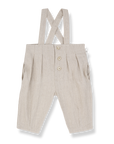One + In The Family Ecru Sweater With Overall