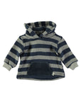 Petit Indi Pocket Striped Hoodie